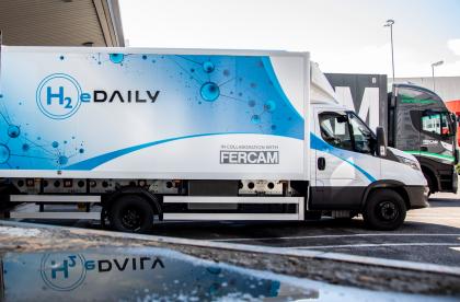 FERCAM begins testing distribution with IVECO's new hydrogen eDaily