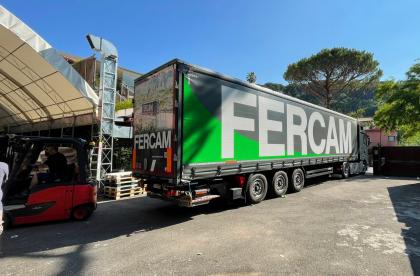 Reduced emissions for high fashion transports, thanks to FERCAM